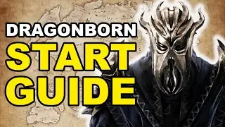 How to START The DRAGONBORN DLC in Skyrim [Elder Scrolls Guide]
