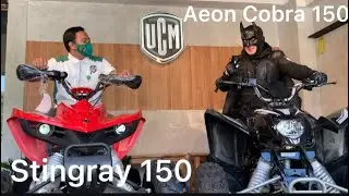 Usapang ATV Stingray 150 and AEON Cobra by: Sonny of UCM