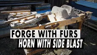 Forge with furs | Horn With Side Blast | Blacksmithing