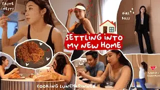 [VLOG] SETTLING INTO MY NEW ROUTINE🏡   ft. lululemon | MONGABONG