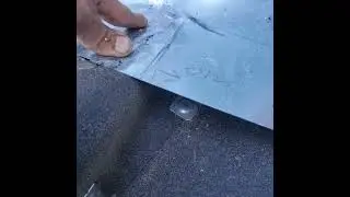 How to torchdown roof repair tile leaking wood deck #frenchieroofer #flatroofs