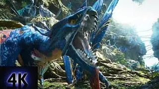 IKRAN vs Colonel Milesquaritch epic fight scene [ hindi clip hd 4k ] 2022- Avatar the way of water