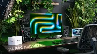 The ULTIMATE M4 Mac Mini Productivity Desk Setup