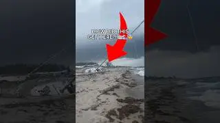 I Was WALKING Along the Shore UNTIL THIS HAPPENED&hellip; #shipwreck #beach #beachlife #ocean #viral #sea