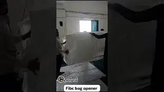 FIBC BAG OPNER MACHINE #machine #plasticbagmakingmachine #fibcbag