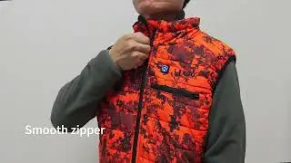 Battery 5V Heated Winter Jacket Men's Waistcoat for Outdoor Hunting Heated Vest