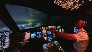 A320 CEO Smooth Landing UUDD-UNBB | SVR651 Cockpit View & Pilot Insights