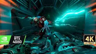 DOOM Looks PHOTOREAL With RTX 4080 | Beyond All Limits Reshade Gameplay [240FPS HDR10]