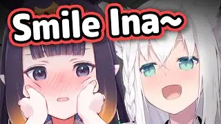Fubuki Wants To Touch Ina...【Hololive】