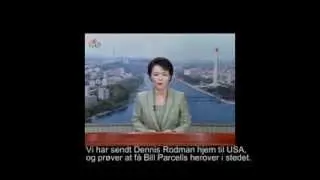 Gul klud TV - Nyhedsbulletin fra Nord Korea