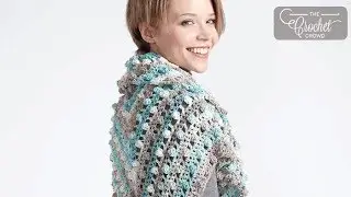 Easy Crochet Make A Point Shawl