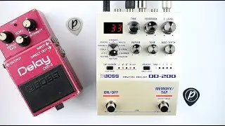Boss // DD-200 Digital Delay (Stereo Demo)