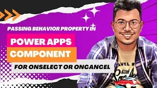 | Create a Power Apps Component that has a property for OnSelect |