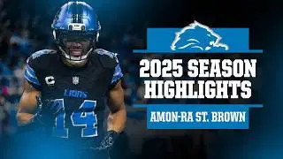 The best of Amon-Ra St. Brown's 2025 season | Detroit Lions Highlights