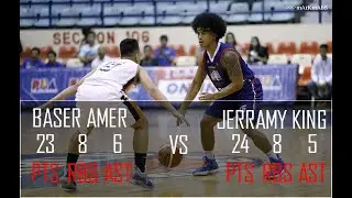 Columbian Dyip vs Meralco Bolts Baser Amer vs Jerramy King PBA Governors' Cup 2018 8/17/18