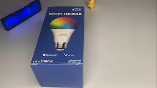 How to Connect a DINGS Brand RGBCW Smart LED Bulb Supporting Echo Dot and Google Nest