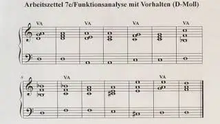 Arbeitszettel 7e/Funktionsanalyse mit Vorhalten (D-Moll)