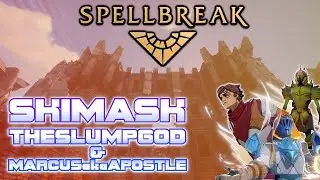 SKIMASK THESLUMPGOD, MARCUSakaAPOSTLE and ABSOLUTE CHAOS in SPELLBREAK | Spellbreak Gameplay
