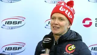 Overall worldcup winner Kim Meylemans #ibsfsliding #olympicgames #milanocortina2026 #automobile