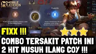 COMBO ARCHER EVOLUSI BIRU GILA!!! HYPER WANWAN 2 HIT DOANG MUSUH ILANG - MOBILE LEGENDS MAGIC CHESS