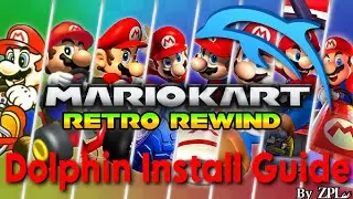 how to install Mario Kart Retro Rewind on dolphin