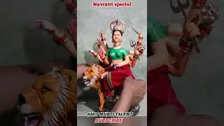 Navratri special Durga mata | Durga mata making | Apna Multi Talent #Shorts