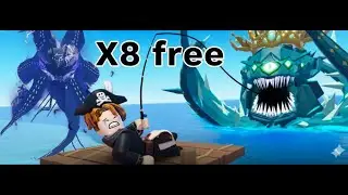 MABAR X8. AKU AKAN BERBBURU MEGALODON DAN LEVIATHAN DI FISH IT!
