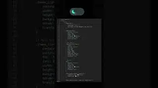 Amazing Dark Mode Toggle Switch!  #Shorts