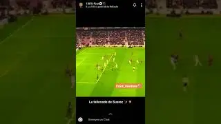 La tallonade de luiz Suarez #football #suarez #tallonade #bar&ccedil;a