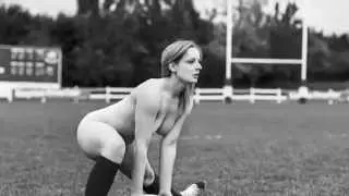 Oxford University women's rugby players strip off