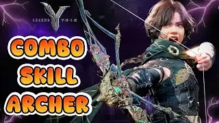 CARA COMBO SKILL ARCHER MENJADI CRIT | LEGEND OF YMIR INDONESIA #ymir #legendofymir #ymirchallenge