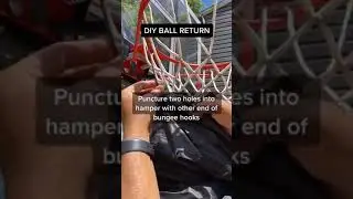 This DIY ball return is incredible 🔥 | #Shorts