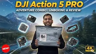 DJI Action 5 Pro - Adventure Combo Unboxing