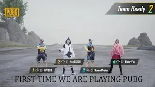 First Time We Killed 5 Person In PUBG Mobile | PUBG MOBILE GAMEPLAY | Commentary With Other Member's