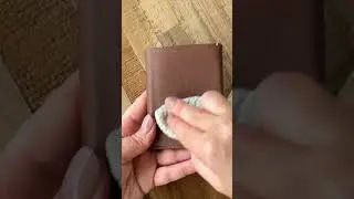 HOW TO |  Keep your leather wallet as good as the first day⤵️