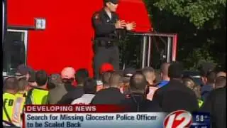 Glocester search for missing officer scaled back