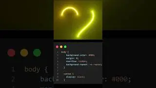 Popping Animated Neon Light Using HTML,CSS And JavaScript #coding #webdece #webdesign