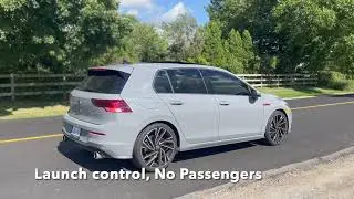 2022 VW Golf GTI MK8 (DSG) - Launch Control & Fly-By