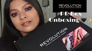Распаковка Makeup Revolution PR | Монохромный макияж глаз Halo с использованием палетки Forever Flawless Allure