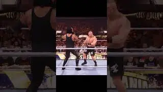 WWE 2K24 Brock Lesnar vs The Undertaker Match WrestleMania #wwe #wwe2k24