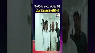 Respect for Elders | Minister Lokesh Escorts Speaker to Car After Assembly