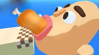 Playing 999 Levels Tiktok App Game Sandwich Runner - Gameplay Walkthrough - (IOS, Android)
