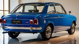 🚘 Fiat 124 Sport 1966 года возвращается! Модель 2025 года поразит вас! 💙
