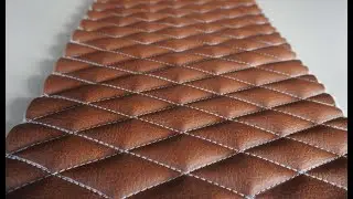 Upholstery Basics | Turn your upholstery into ART with these diamond tips (relatively easy)