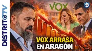 &Uacute;LTIMA HORA🔴VOX ARRASA EN ARAG&Oacute;N: EL VOTO QUE PIERDE EL PSOE VA A ABASCAL🔴