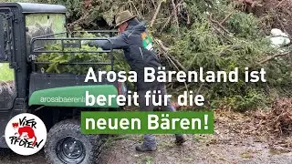 #arosafriday - Vorbereitungen für die neuen Bären! | VIER PFOTEN