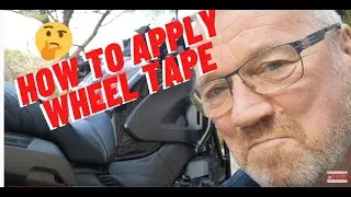 HOW TO APPLY WHEEL TAPE TO A MOTOCYCLE