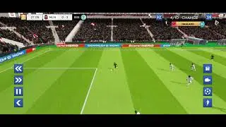 Dream League 23-I scored 9 goals with the formation 5-3-2. #dreamlegue #games #dls #football #gaming