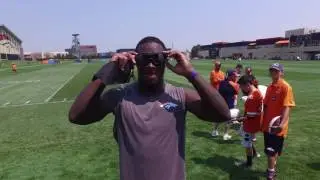 Will Parks with the Denver Broncos Trains with Swivel Vision