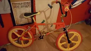 Mk1 Raleigh burner old school bmx restoration